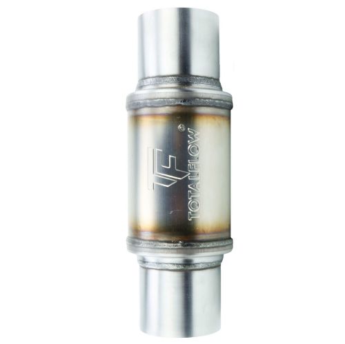 TOTALFLOW 20014 Straight Through Universal Exhaust Muffler - 2 Inch ID