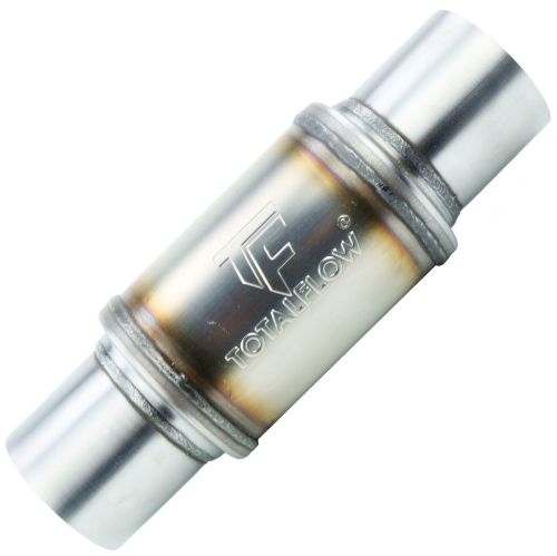 TOTALFLOW 20015 Straight Through Universal Exhaust Muffler - 2.25 Inch ID