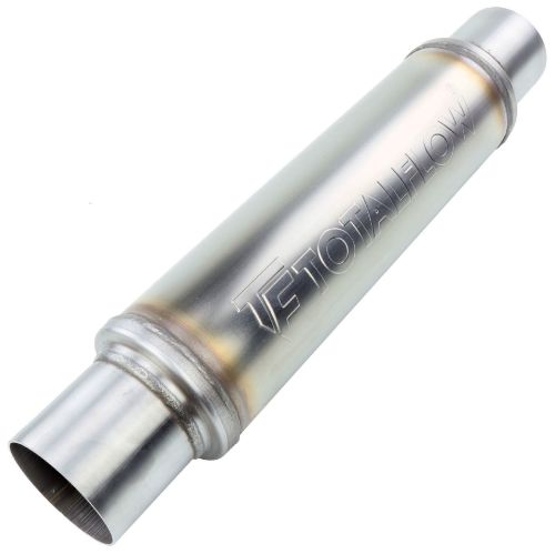 TOTALFLOW 20116 Straight Through Universal Exhaust Muffler - 2.5 Inch ID