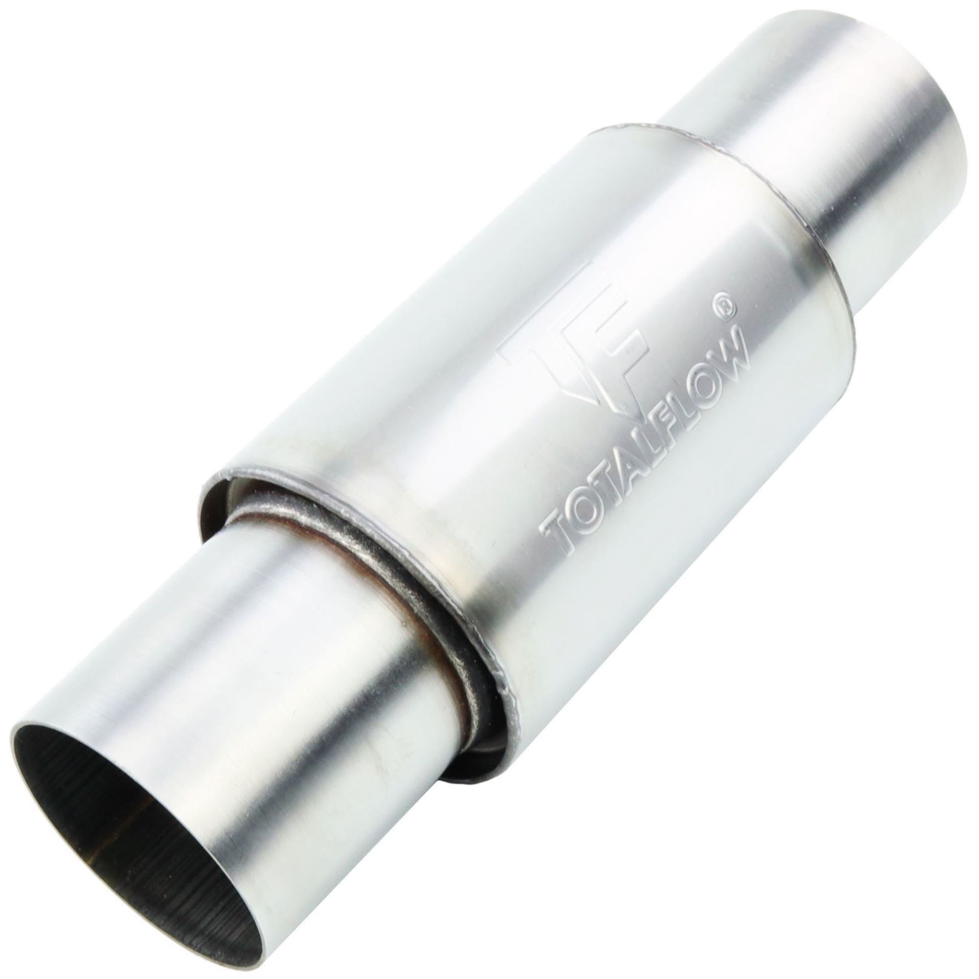TOTALFLOW 22015 Straight Through Universal Exhaust Muffler - 2.25 Inch ID