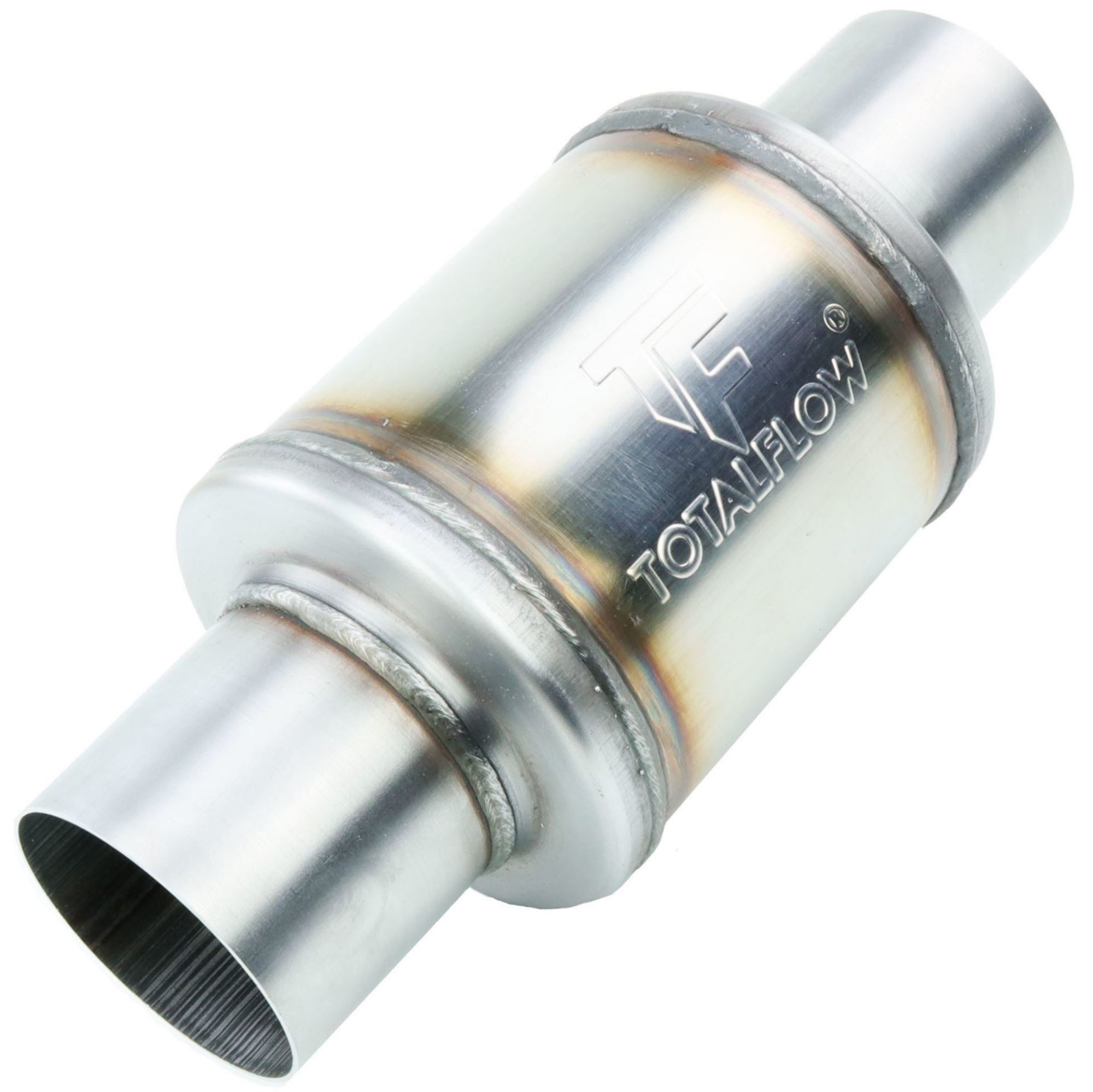 TOTALFLOW 20315 Straight Through Universal Exhaust Muffler - 2.25 Inch ID