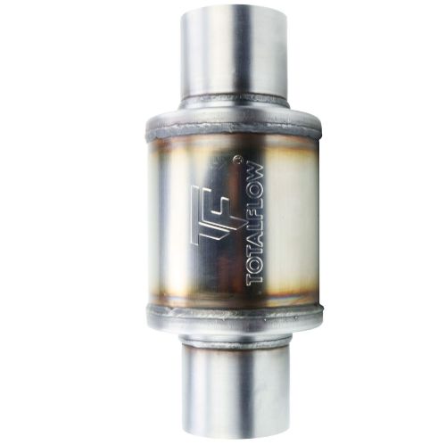 TOTALFLOW 20316 Straight Through Universal Exhaust Muffler - 2.5 Inch ID