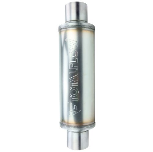TOTALFLOW 20420 Straight Through Universal Exhaust Muffler - 3.5 Inch ID