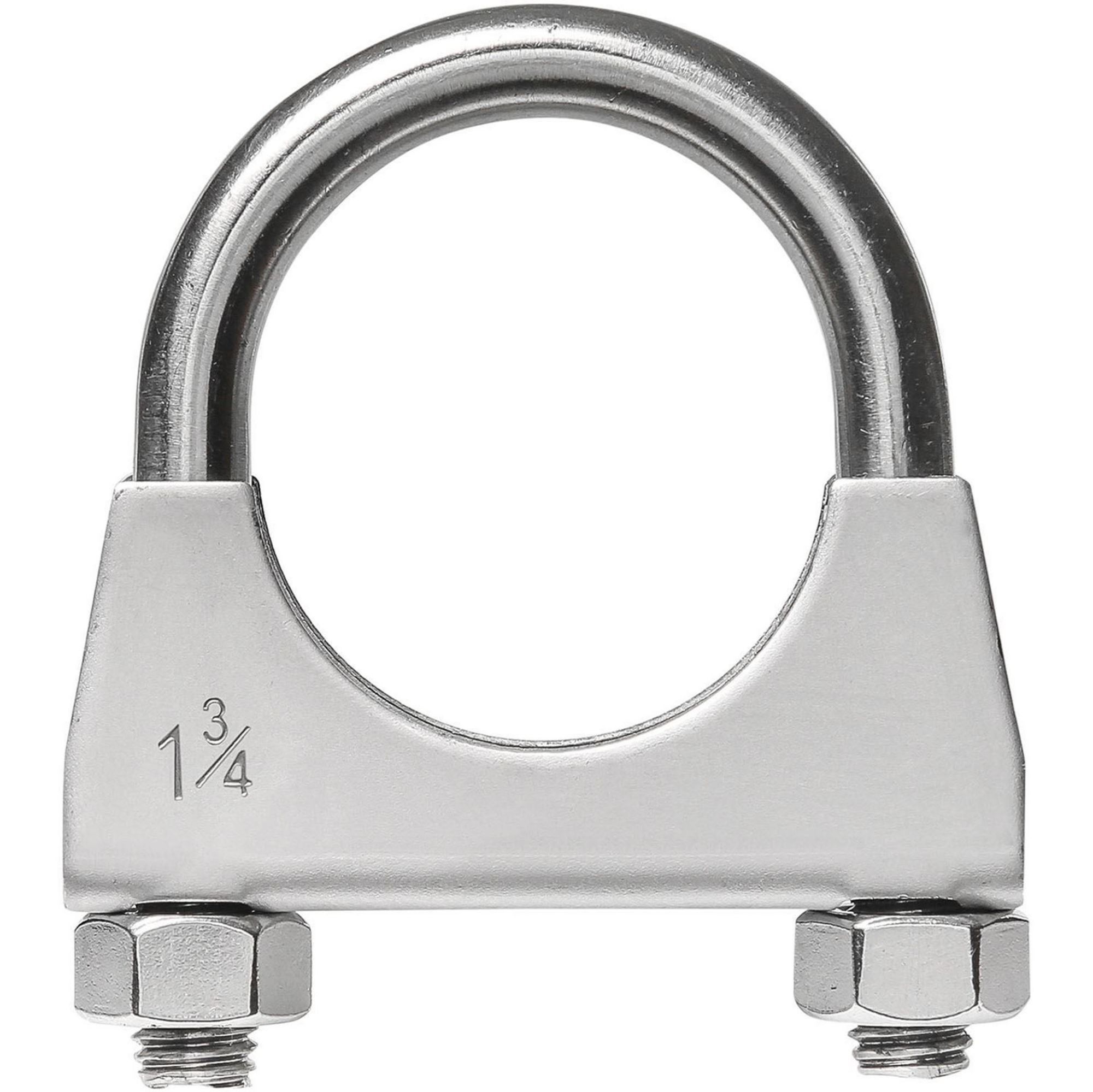 TOTALFLOW TF-U175 U-Bolt | Saddle Exhaust Muffler Clamp Band | 1.75 Inch