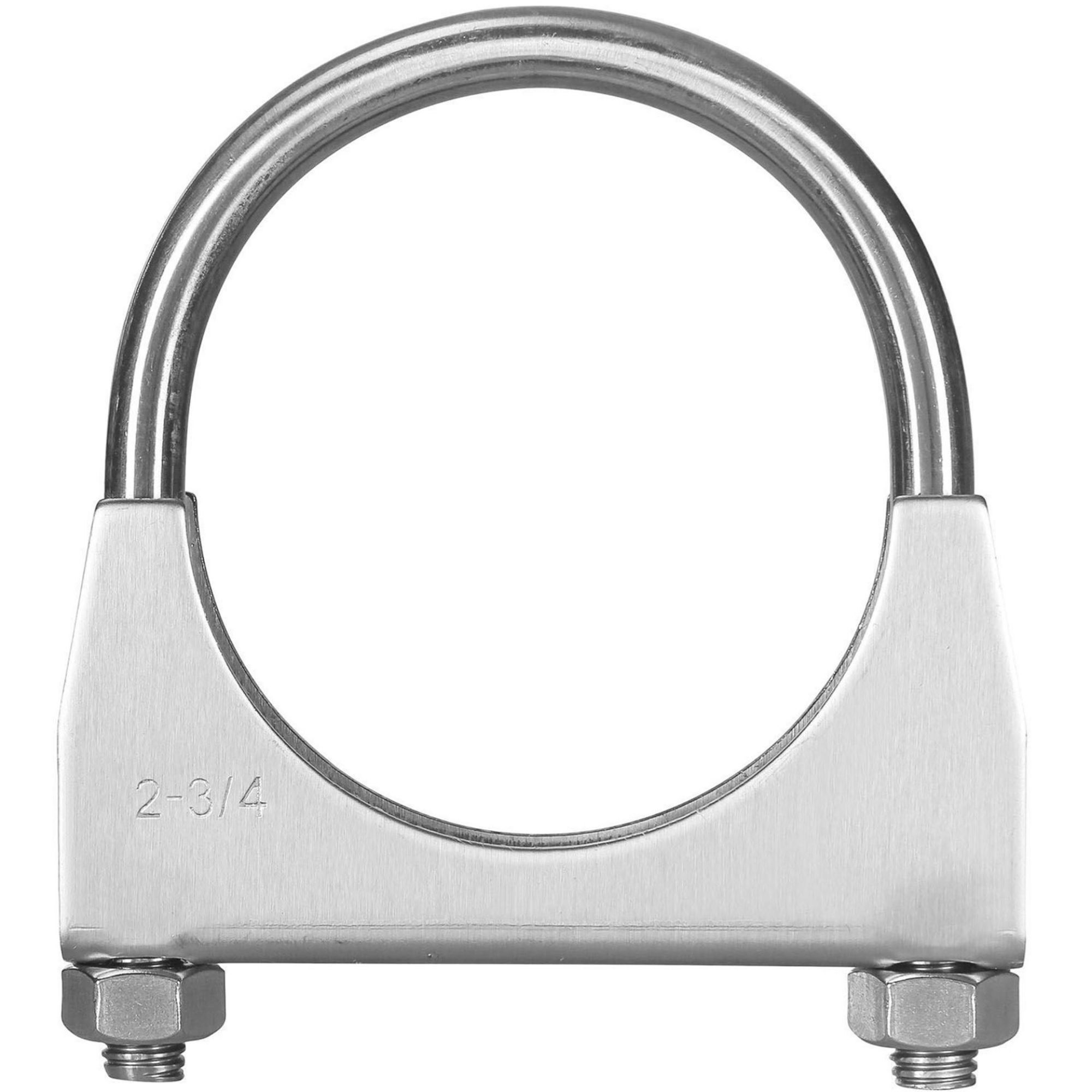 TOTALFLOW TF-U275 U-Bolt | Saddle Exhaust Muffler Clamp Band | 2.75 Inch