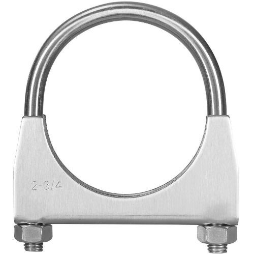 TOTALFLOW TF-U275 U-Bolt | Saddle Exhaust Muffler Clamp Band | 2.75 Inch