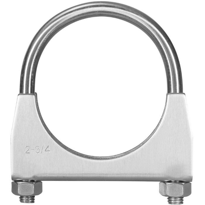 TOTALFLOW TF-U275 U-Bolt | Saddle Exhaust Muffler Clamp Band | 2.75 Inch TOTALFLOW TF-U275 U-Bolt | Saddle Exhaust Muffler Clamp Band | 2.75 Inch