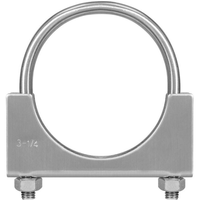 TOTALFLOW TF-U325 U-Bolt | Saddle Exhaust Muffler Clamp Band | 3.25 Inch TOTALFLOW TF-U325 U-Bolt | Saddle Exhaust Muffler Clamp Band | 3.25 Inch