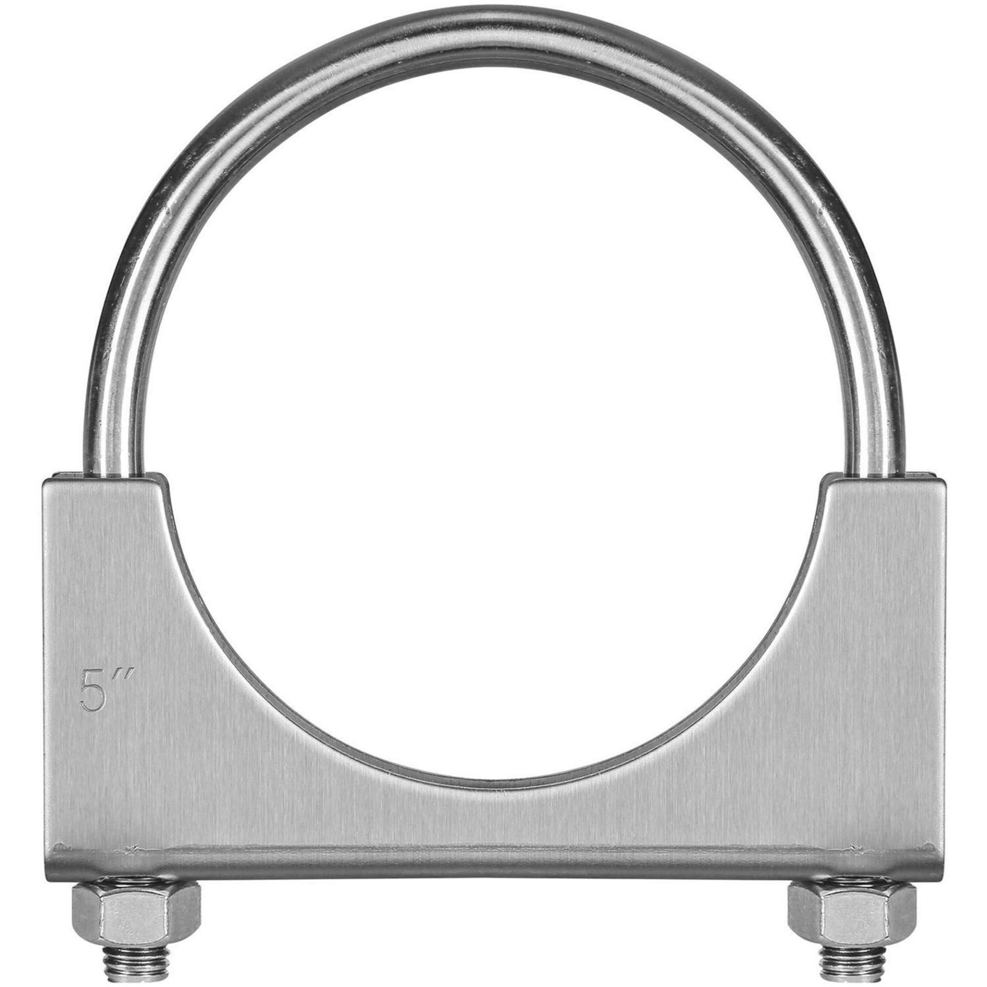 5" inch exhaust clamp, muffler clamp, exhaust band clamp, exhaust pipe clamp, 5" inch UBolt