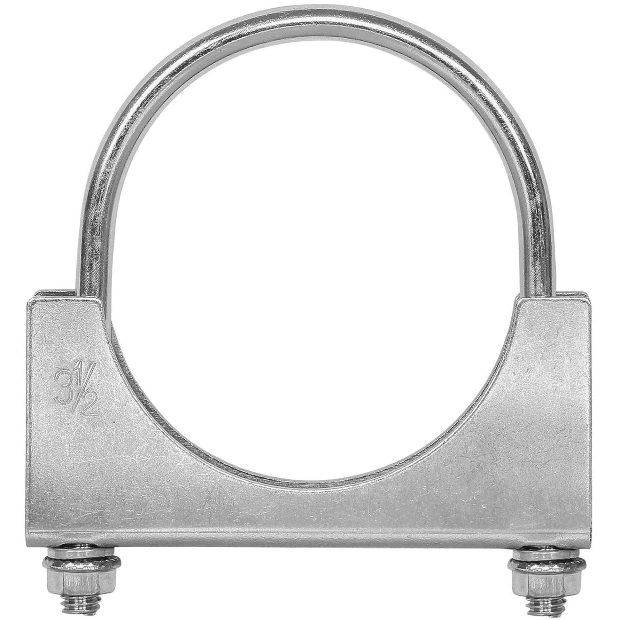 TOTALFLOW TF-UZ350 U-Bolt | Saddle Exhaust Muffler Clamp Band | 3.5 Inch