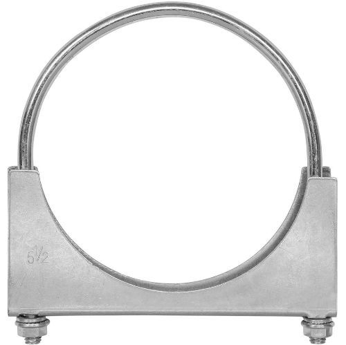 TOTALFLOW TF-UZ550 U-Bolt | Saddle Exhaust Muffler Clamp Band | 5.5 Inch