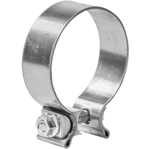 TOTALFLOW TF-300SS Single Bolt Exhaust Muffler Clamp Band | 3 Inch