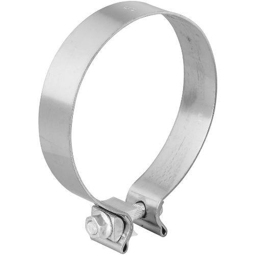 TOTALFLOW TF-500SS Single Bolt Exhaust Muffler Clamp Band | 5 Inch