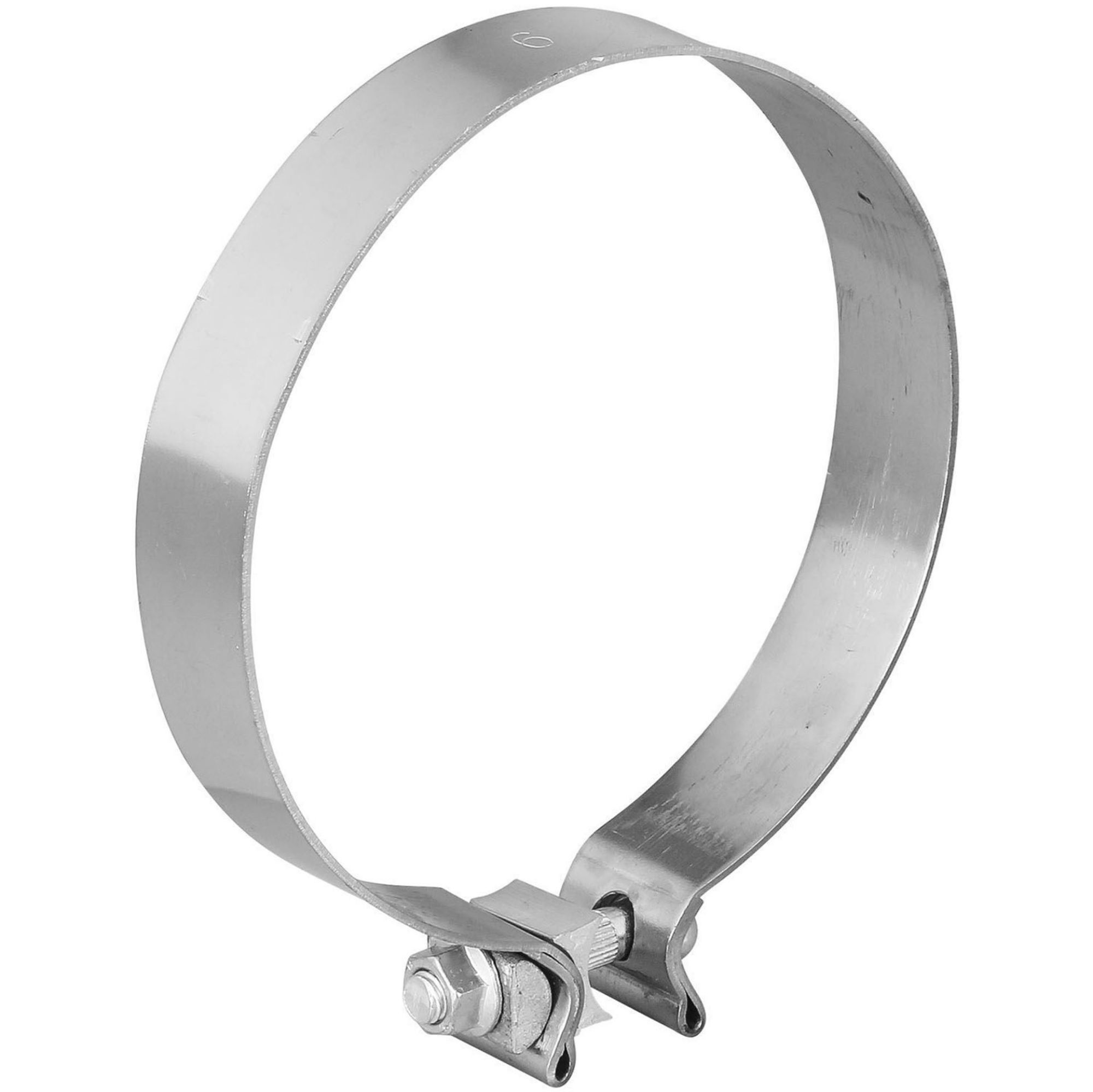 6" inch exhaust clamp, muffler clamp, exhaust band clamp, exhaust pipe