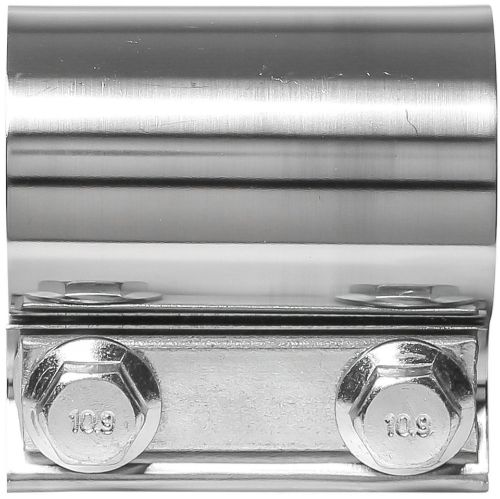 TOTALFLOW TF-JB58 Butt Joint Exhaust Muffler Clamp Band | 2.5 Inch