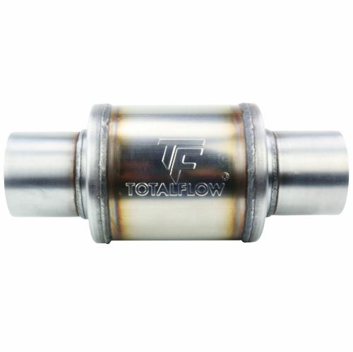 TOTALFLOW 20316 Straight Through Universal Exhaust Muffler - 2.5 Inch ID