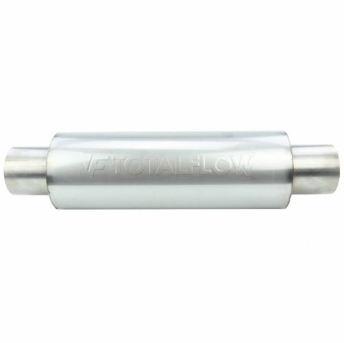 TOTALFLOW 22416 Straight Through Universal Exhaust Muffler - 2.5 Inch ID