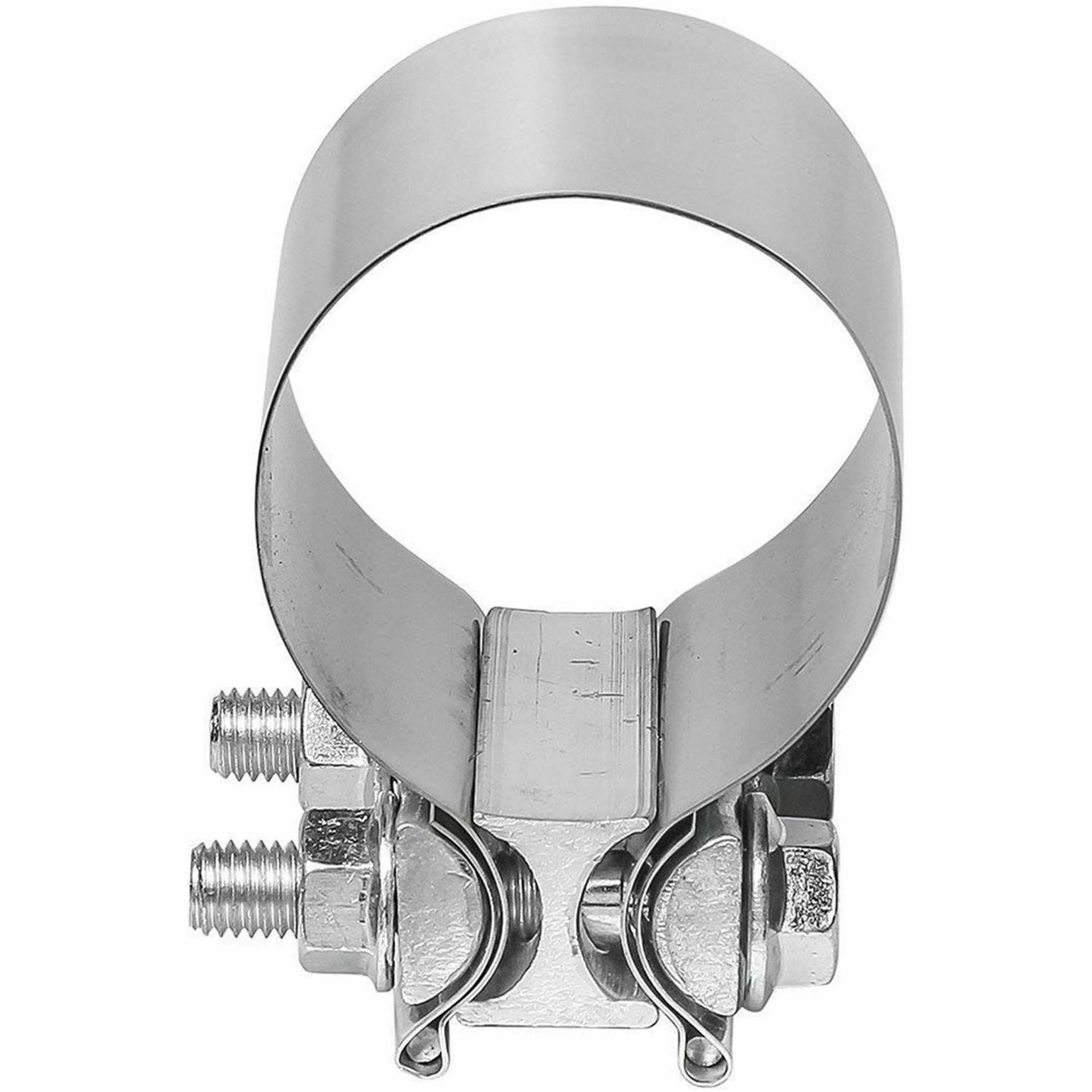 mesome 2.25 Inch Butt Joint Exhaust Band Clamp Sleeve Stainless Steel 