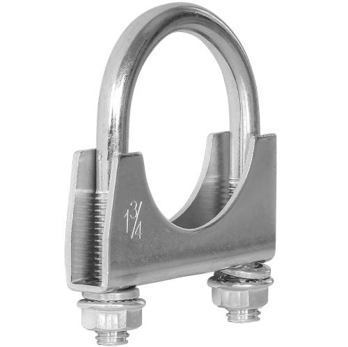 TOTALFLOW TF-UZ175 U-Bolt | Saddle Exhaust Muffler Clamp Band | 1.75 Inch