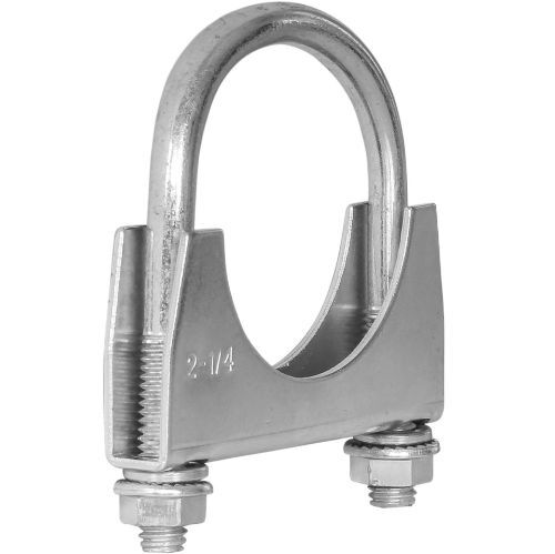 TOTALFLOW TF-UZ225 U-Bolt | Saddle Exhaust Muffler Clamp Band | 2.25 Inch