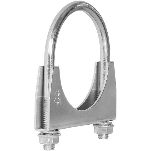 TOTALFLOW TF-UZ275 U-Bolt | Saddle Exhaust Muffler Clamp Band | 2.75 Inch
