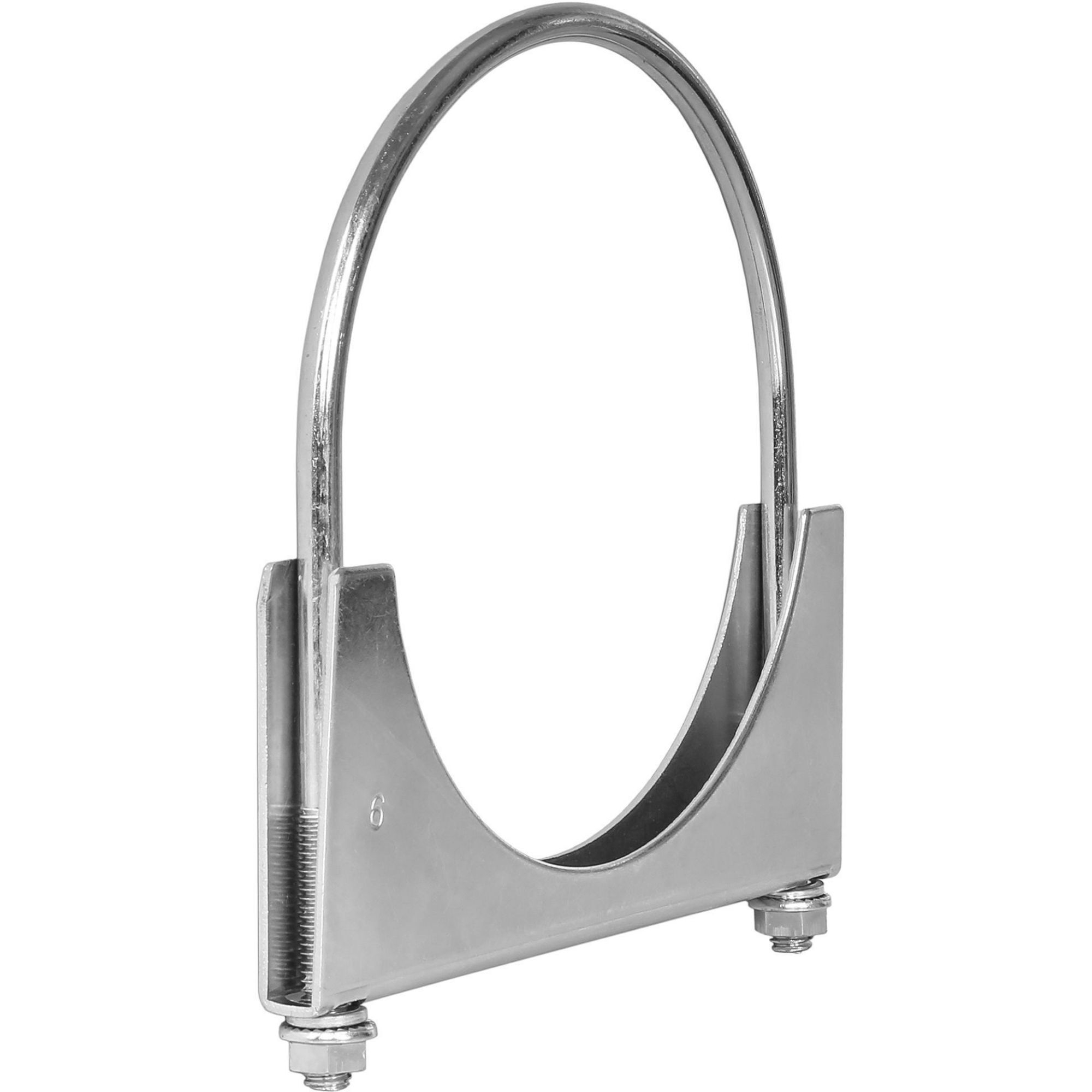 6" inch exhaust clamp, muffler clamp, exhaust band clamp, exhaust pipe