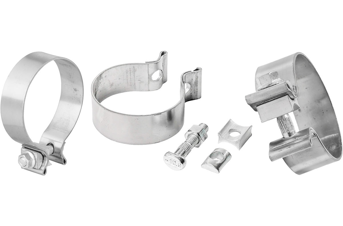 Picture for category Single Bolt Exhaust Muffler Clamps