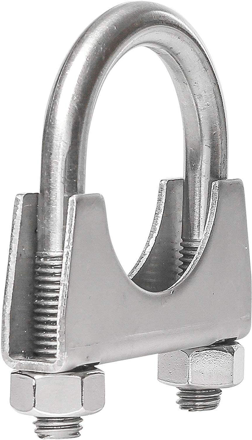 TOTALFLOW TF-U300 U-Bolt | Saddle Exhaust Muffler Clamp Band | 3 Inch