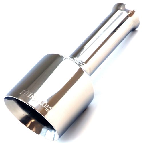 TOTALFLOW Dodge 2019-2022 Ram 1500 Double Wall - 5 Inch Exhaust Tip - Polished - 5th Gen (Set of 2)