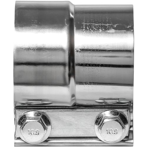 TOTALFLOW TF-J58 Lap Joint Exhaust Muffler 2-1/2" Inch Clamp Band | 2.5" Inch