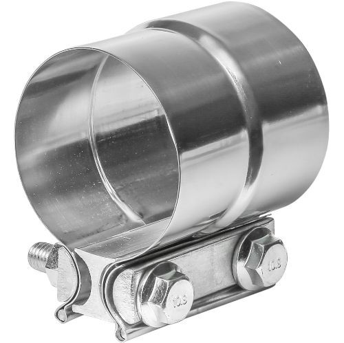 TOTALFLOW TF-J59 Lap Joint Exhaust Muffler 2-3/4" Inch Clamp Band | 2.75" Inch