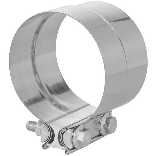 TOTALFLOW TF-J62 Lap Joint Exhaust Muffler Clamp Band | 4" Inch