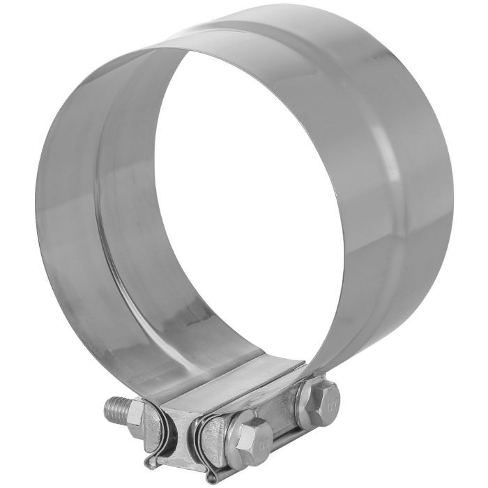 TOTALFLOW TF-J64 Lap Joint Exhaust Muffler Clamp Band | 5 Inch TOTALFLOW TF-J64 Lap Joint Exhaust Muffler Clamp Band | 5 Inch