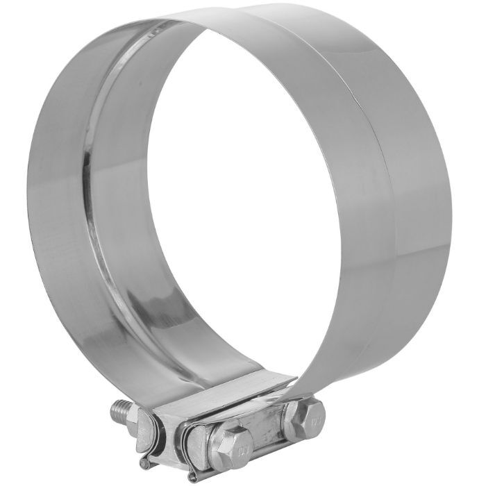 TOTALFLOW TF-J65 Lap Joint Exhaust Muffler Clamp Band | 6 Inch TOTALFLOW TF-J65 Lap Joint Exhaust Muffler Clamp Band | 6 Inch