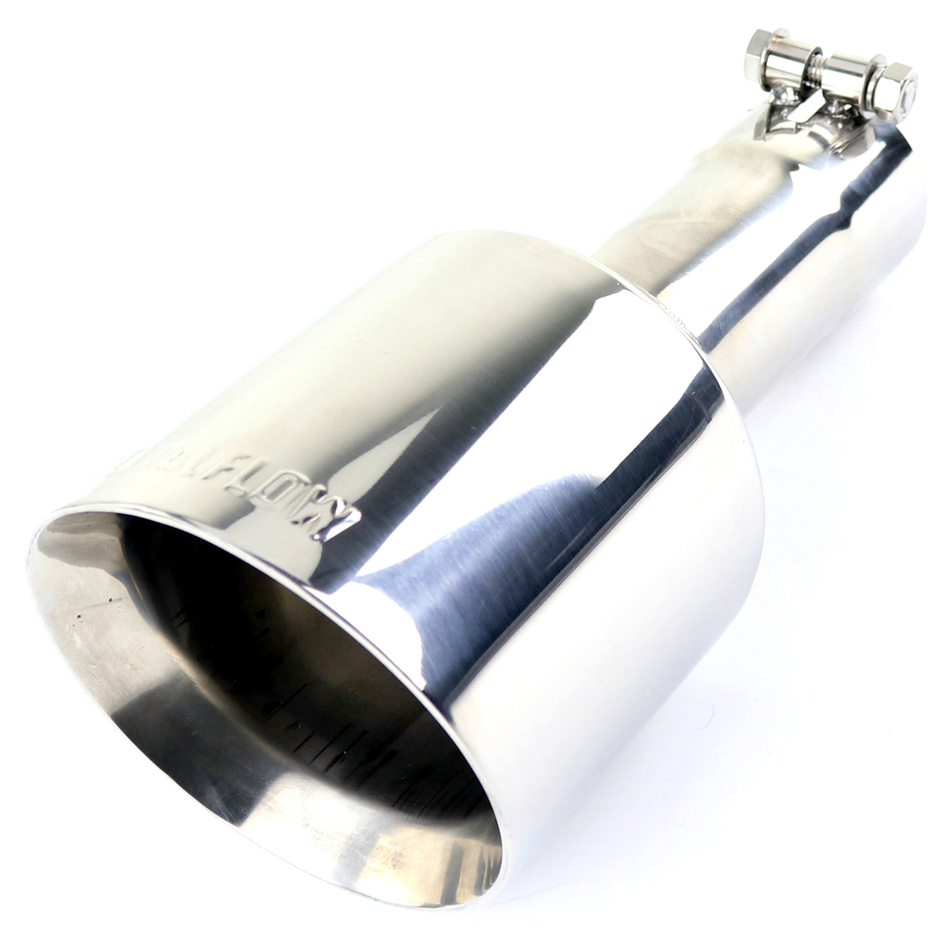 TOTALFLOW 342515-4 Single Chamber Universal 2.5 Muffler 2.5 Dual IN 2.5 Dual OUT. 