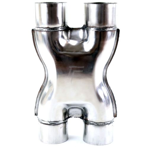 TOTALFLOW TF-SSP2424 | Universal Exhaust 2.25" Inch X-Pipe | 2-1/4" Inch X-Pipe