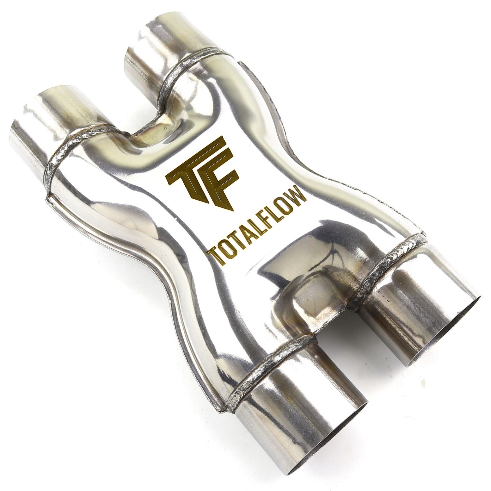 TOTALFLOW TF-SS2525 | Universal Exhaust 2.5" X-Pipe | 2-1/2" X-Pipe