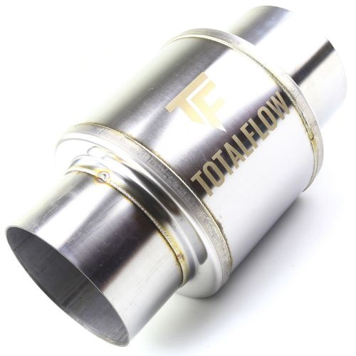 TOTALFLOW 20521 Straight Through Universal Exhaust Muffler - 4 Inch ID | Diesel Exhaust Muffler