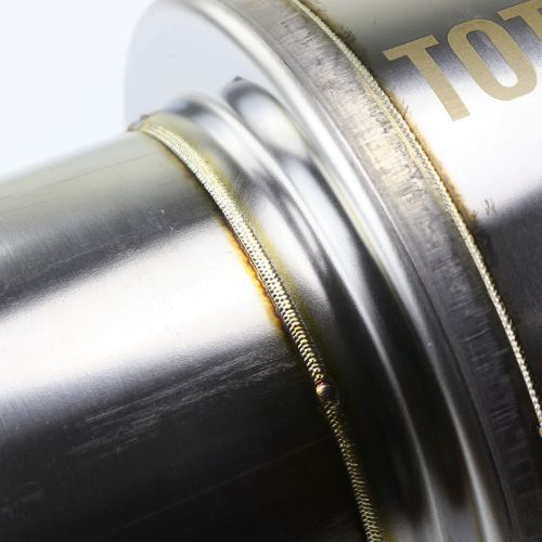 TOTALFLOW 20522 Straight Through Universal Exhaust Muffler - 5 Inch ID | Diesel Exhaust Muffler