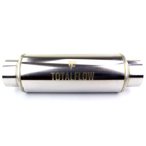 TOTALFLOW 20722 Straight Through Universal Exhaust Muffler - 5 Inch ID | Diesel Exhaust Muffler