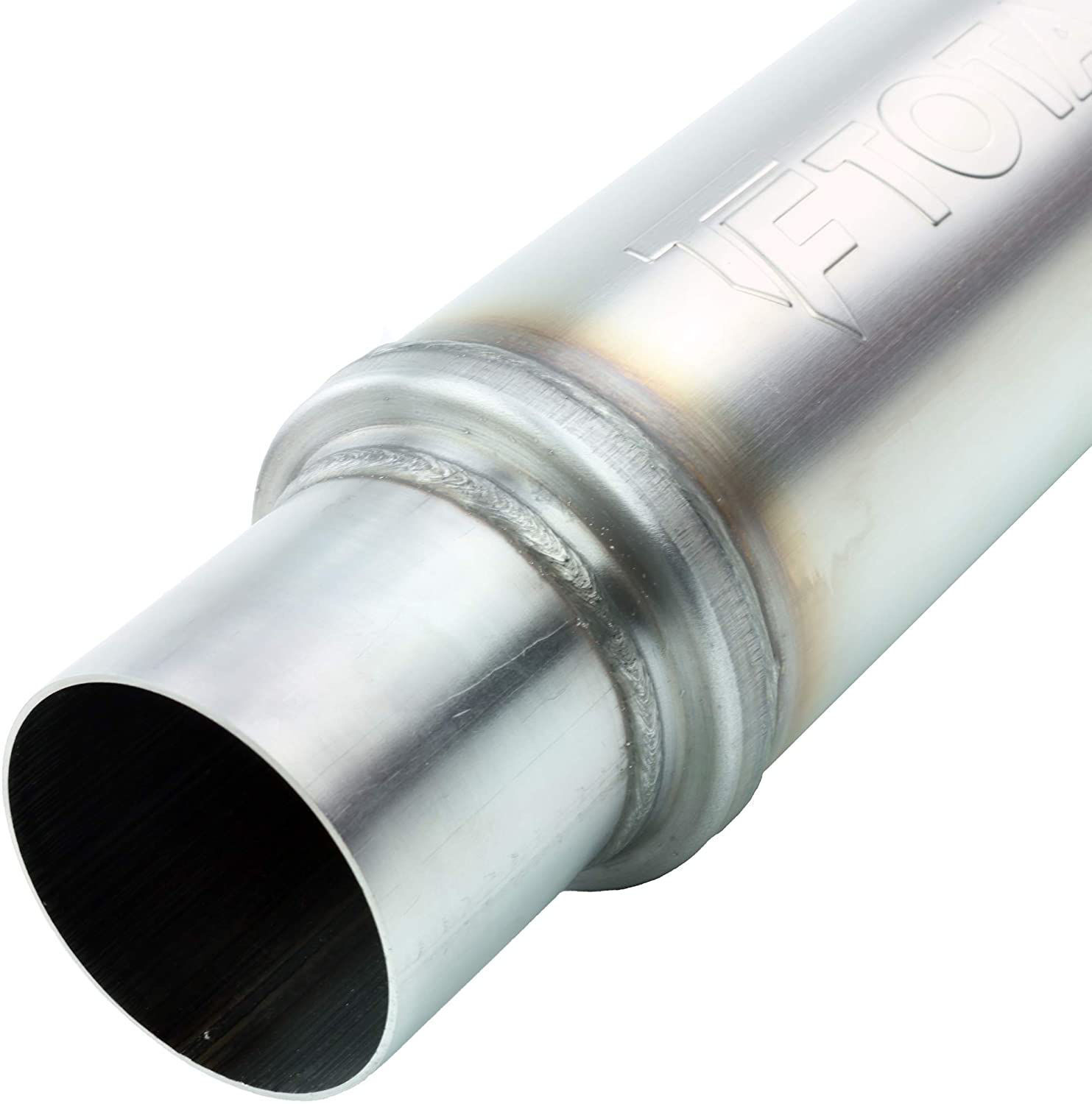 thumbnail image 2 of Colt Exhaust 2.75" Chambered Round Performance Mufflers - Pair - 409 Stainless - COLT275SC 2 of 4