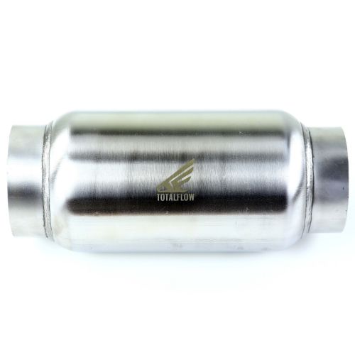 TOTALFLOW 944 Universal Race 2-1/2 Inch Exhaust Muffler - 2.5 Inch Inner Diameter | 2.5 Inch Outer Diameter