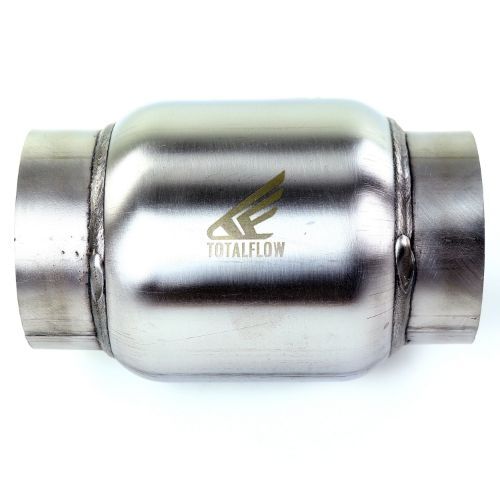 TOTALFLOW 642 Universal Race Exhaust Muffler - 2 Inch Inner Diameter | 2 Inch Outer Diameter