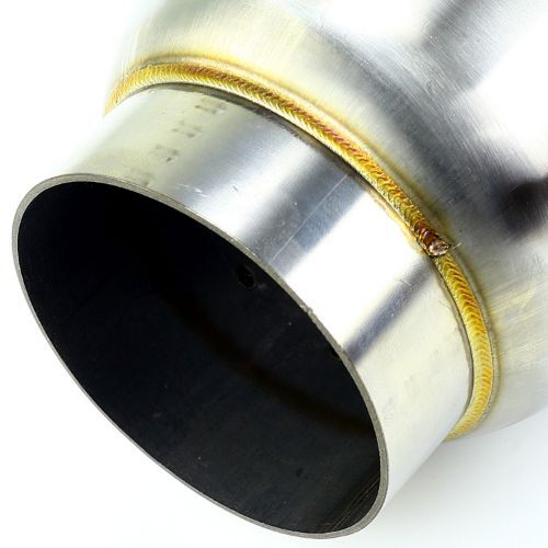 TOTALFLOW 12103B Universal 2-1/4 Inch Race Exhaust Muffler - 2.25 Inch Inner Diameter | 2.25 Inch Inner Diameter