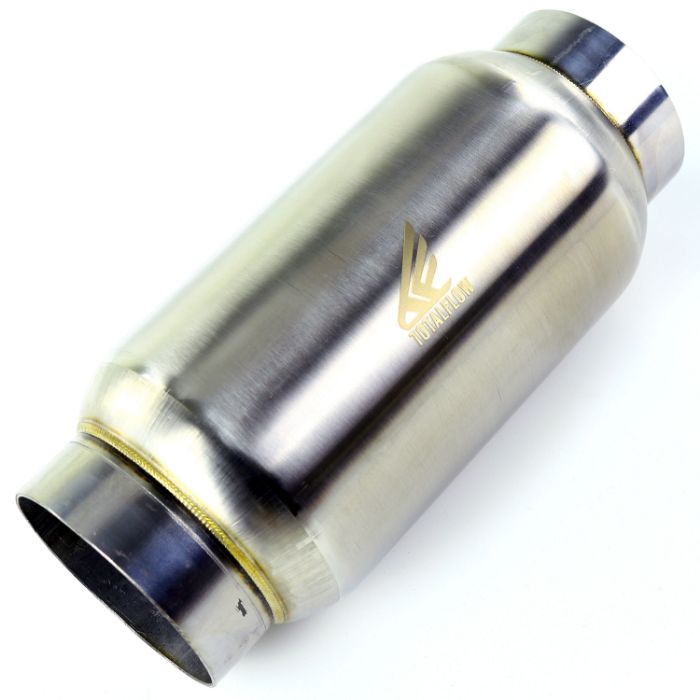 TOTALFLOW 9947B Universal Race Exhaust Muffler - 4 Inch Inner Diameter | 4 Inch Inner Diameter | Diesel Exhaust Muffler TOTALFLOW 9947B Universal Race Exhaust Muffler - 4 Inch Inner Diameter | 4 Inch Inner Diameter | Diesel Exhaust Muffler