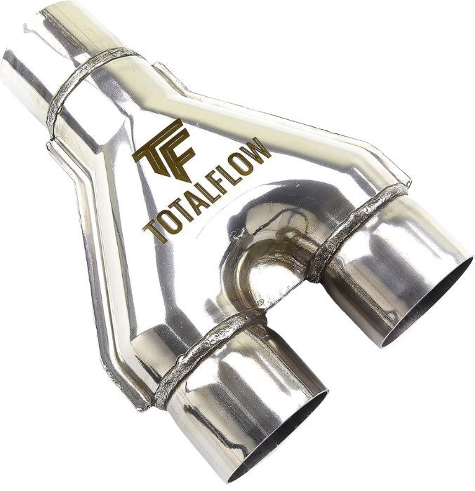 TOTALFLOW TF-SY2525 | Universal Exhaust 2.5" Inch Y-Pipe TOTALFLOW TF-SY2525 | Universal Exhaust 2.5" Inch Y-Pipe